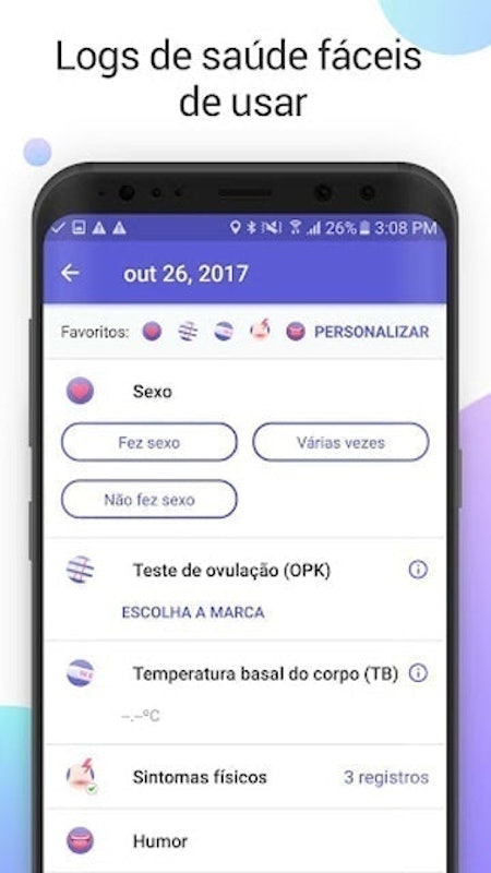 Glow Monitor de Ovulação, Menstruação, Fertilidade 4