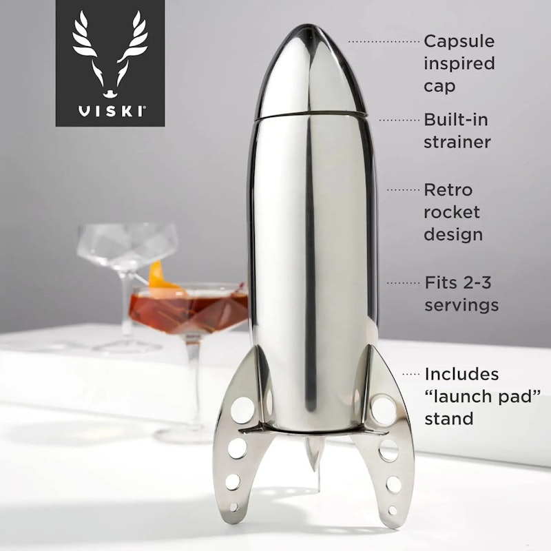 Coqueteleira Irving Rocket em Aço Inoxidável 5