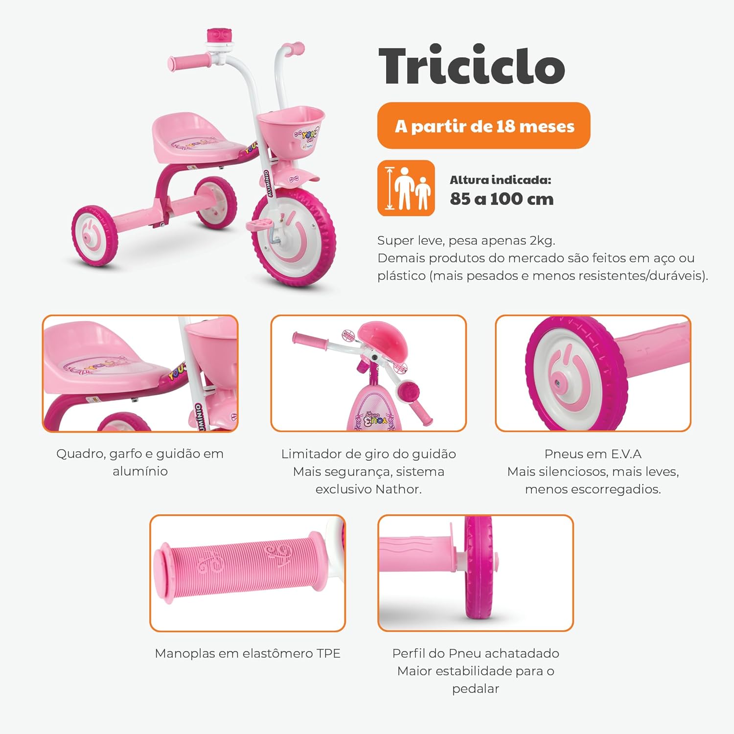 Triciclo You 3 Girl 2020 4