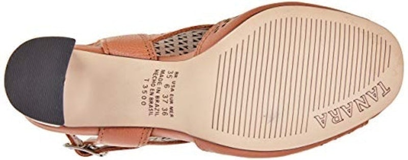 Sandália Salto Grosso Laser Cut 5