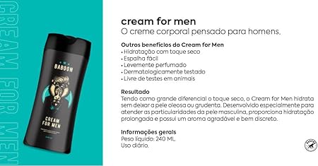 Cream for Men da Baboon 4
