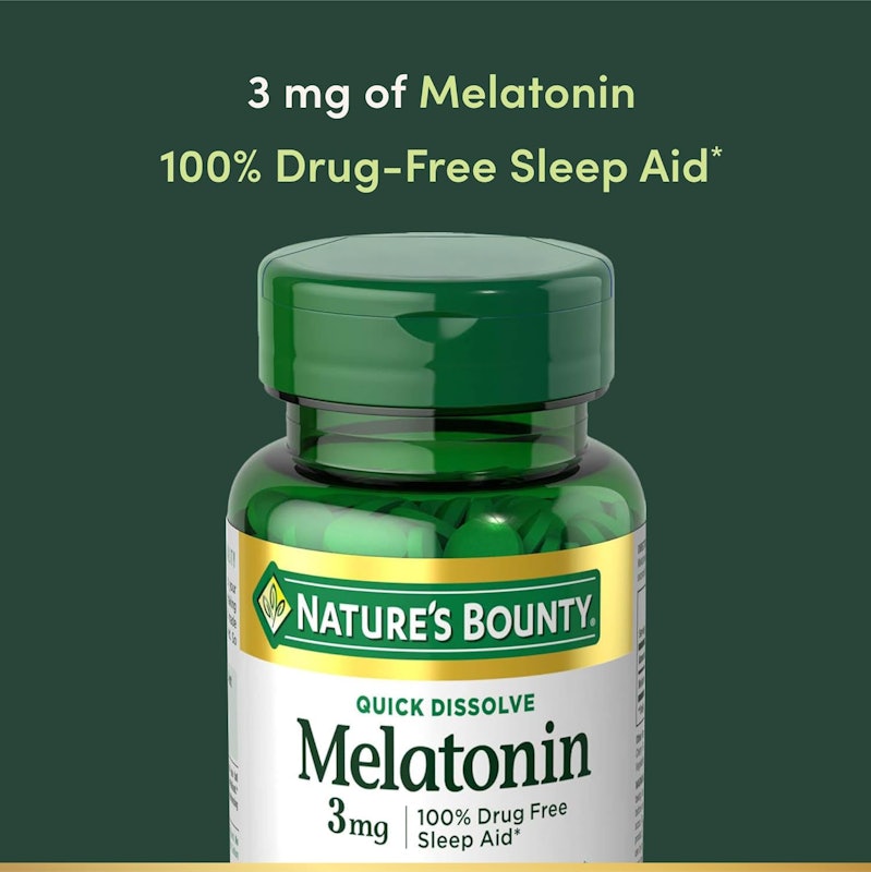 Melatonina Quick Dissolve Nature's Bounty 2