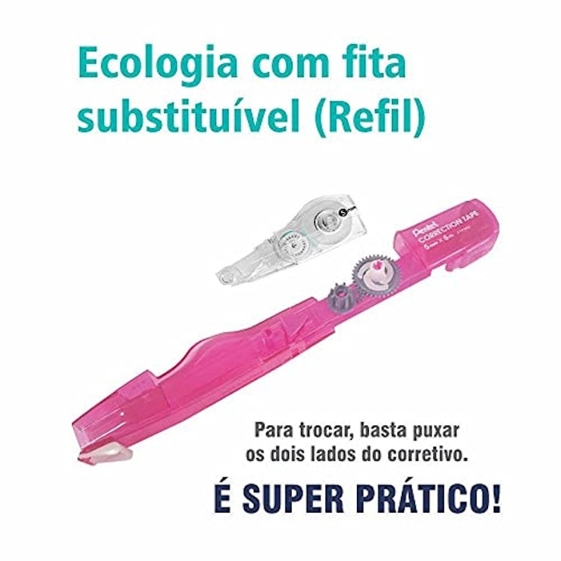 Fita Corretiva Pentel 4