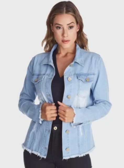 Top 10 Melhores Jaquetas Jeans Femininas (Dzarm, Cambos e mais) 1