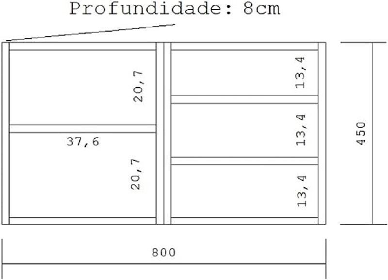 Armário Banheiro Astral Porta Deslizante 5