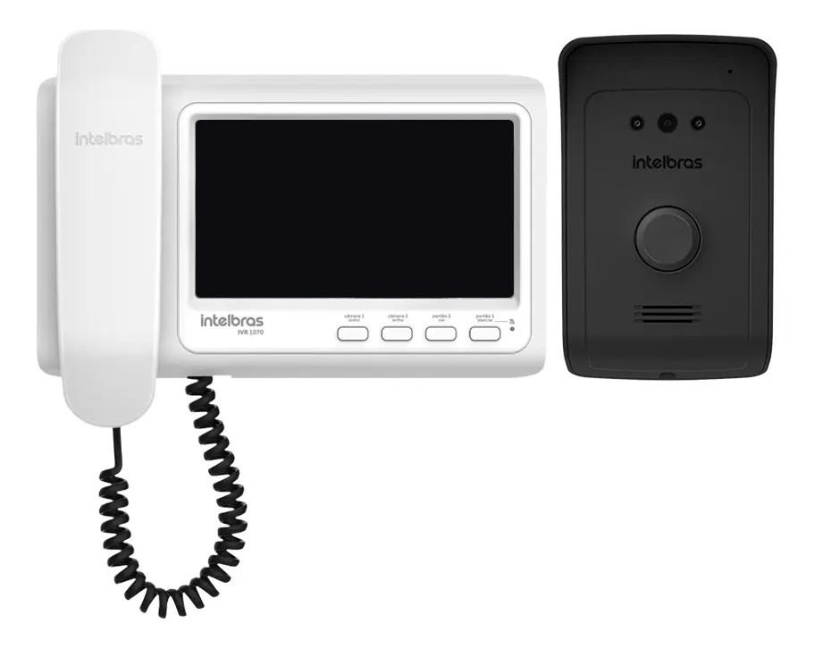 Videoporteiro Módulo Interno e Externo IVR 1070 HS Intelbras 2