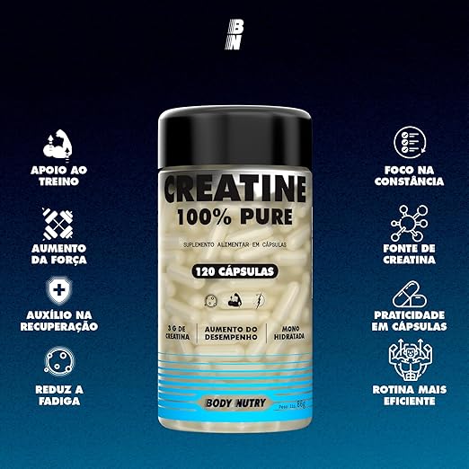 Creatine 100% Pure Body Nutry 3