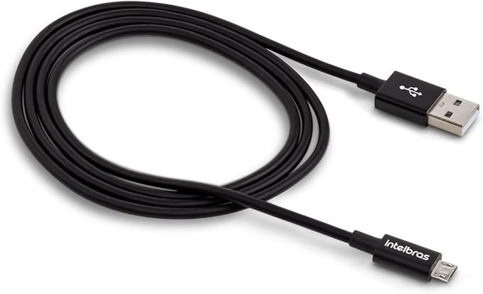Cabo USB 1,2 m PVC Preto Intelbras EUAB 12PP 5