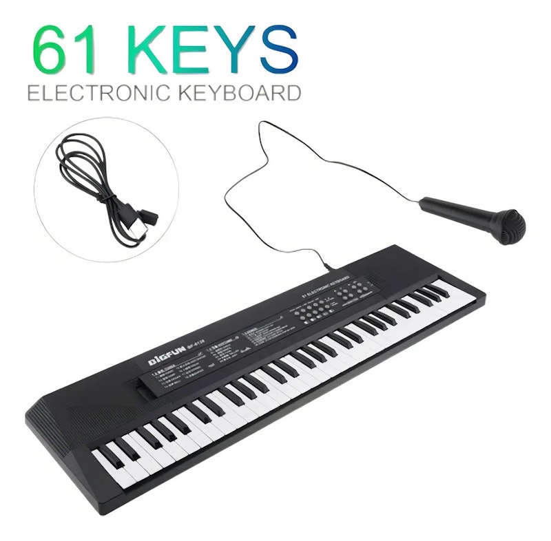 Teclado Infantil 61 Teclas BigFun 3