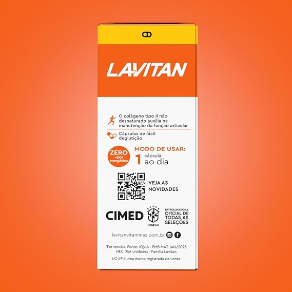 Lavitan Colágeno Tipo II Não Hidrolisado 3