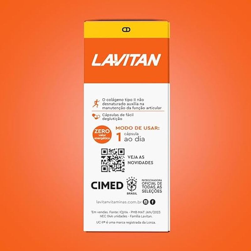 Lavitan Colágeno Tipo II Não Hidrolisado 3