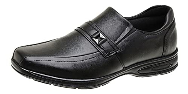 Sapato Comfort Social Masculino Couro Ortopédico Franboots 2