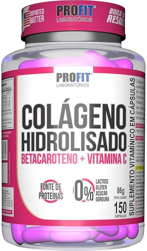 Colágeno Hidrolisado Betacaroteno e Vitamina C 1