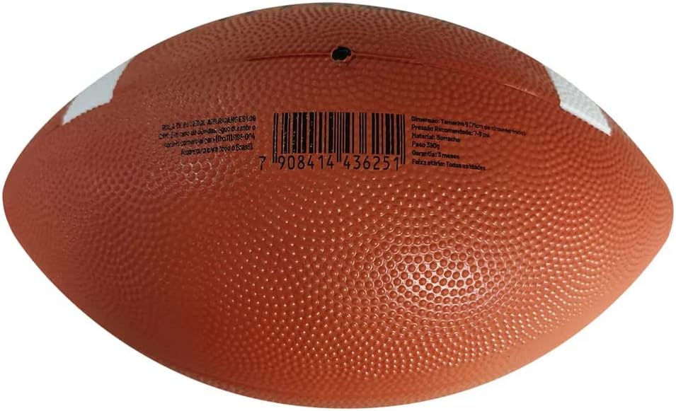 Bola De Futebol Americano De Borracha Atrio - ES408 3