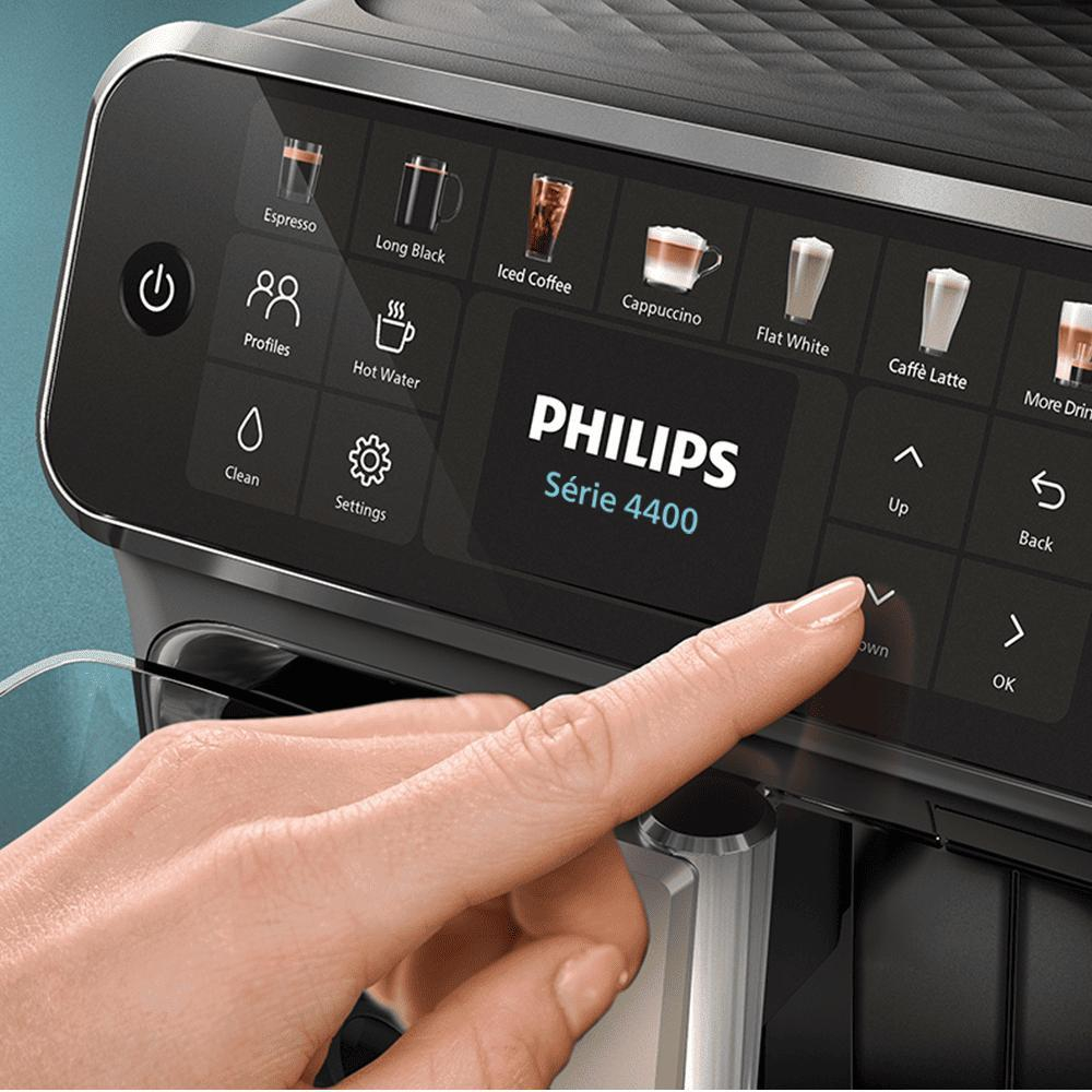 Cafeteira Espresso Superautomática LatteGo Philips Walita Série 4400 5
