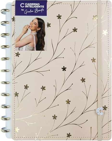 Caderno Miss Floral by Giulia Benite Grande 3
