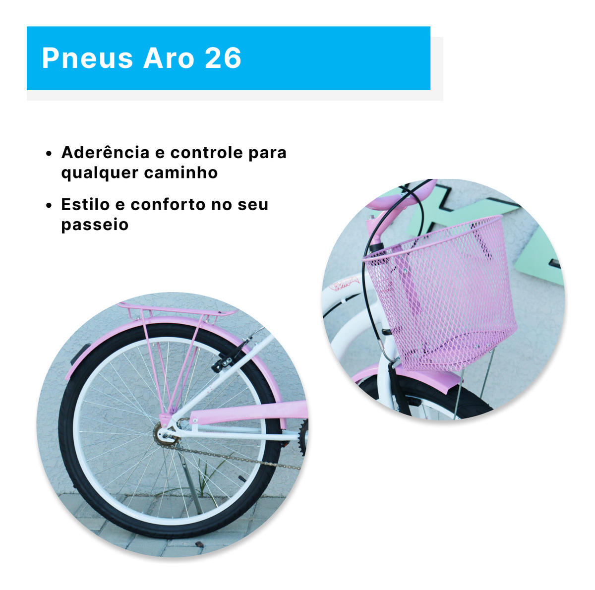 Bicicleta Forss Hello Aro 26 3