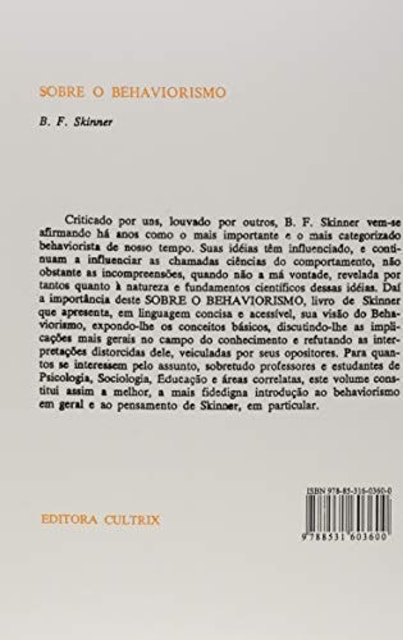 Sobre o Behaviorismo 2
