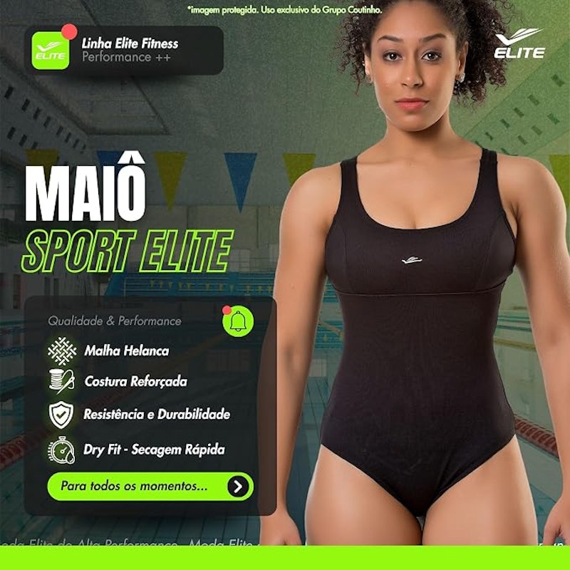 Maiô Elite Hidro Butterfly 2