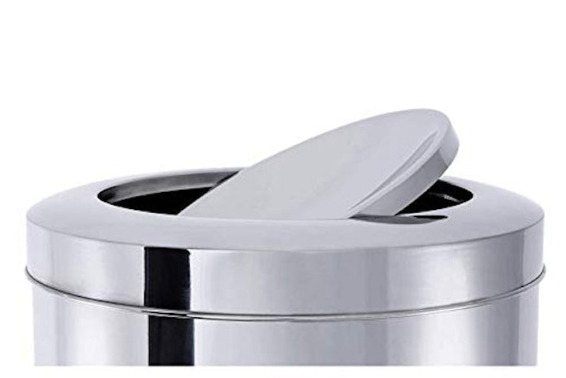 Lixeira Inox Tampa Basculante 7,8 L Decorline 2