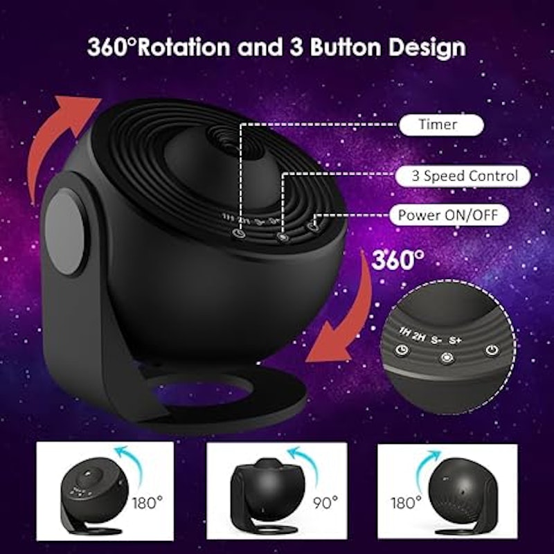 Projetor de Galáxia Planetário HD 13 em 1 Argigu 3