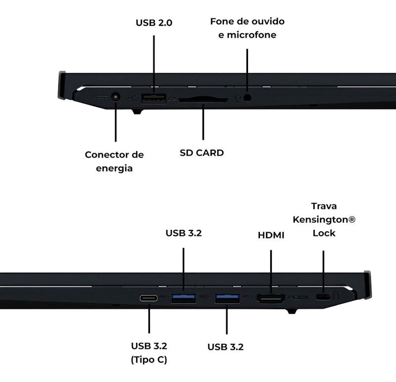 Notebook Positivo Vision i15 Lumina Bar 3
