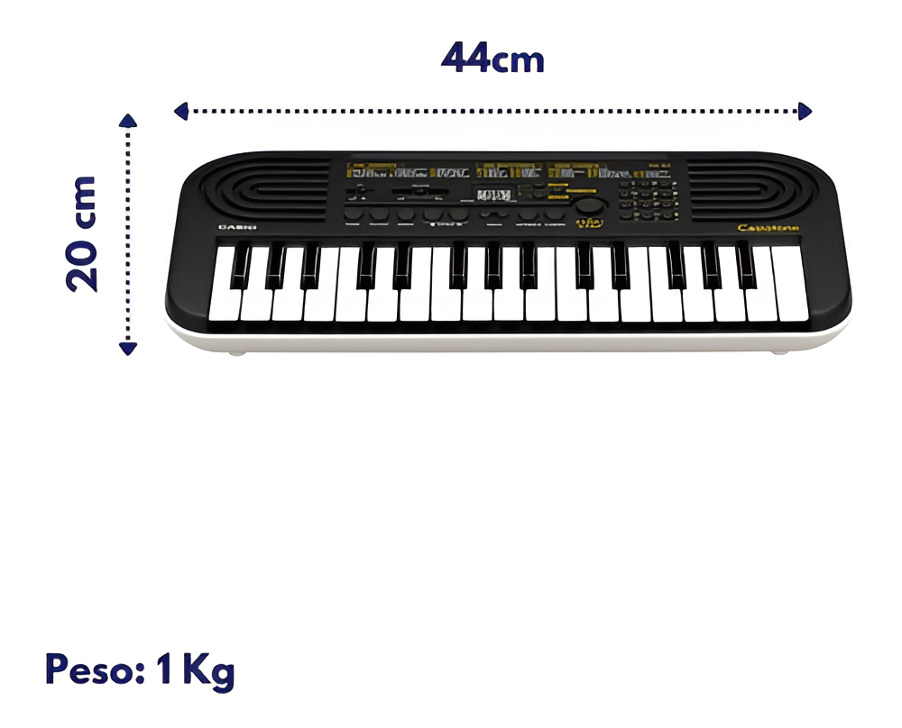 Teclado Eletrônico 32 Teclas Casio Casiotone 3