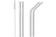 MIMO STYLE Kit 4 Canudos de Inox 1