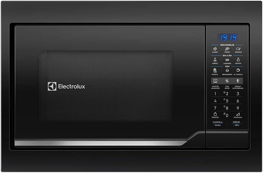 Micro-ondas de Embutir Electrolux 34 L Preto com Painel Digital e Função Tira odor 1