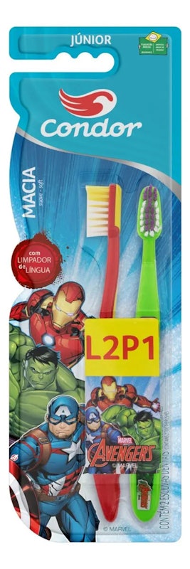 Escova Dental Júnior Avengers 1