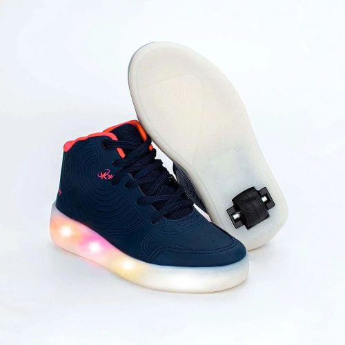 Tênis Infantil Kidy de Rodinha com Led 2