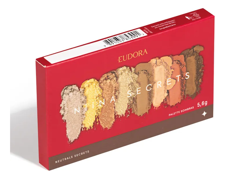 Paleta de Sombra Niina Secrets Neutrals 4