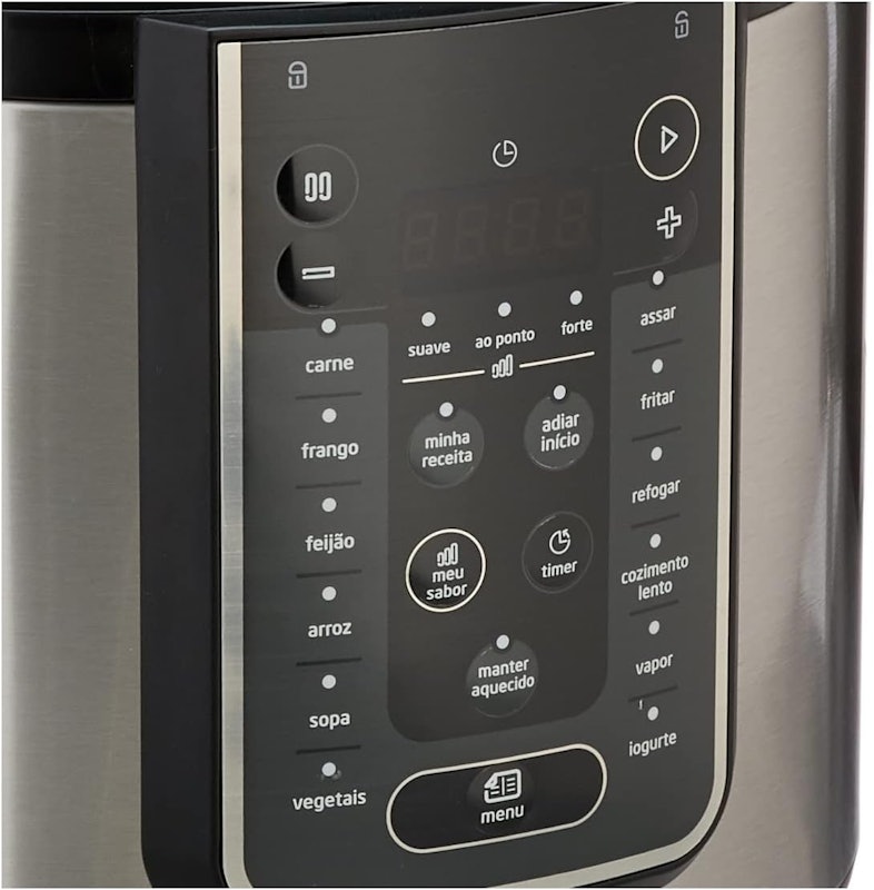 Panela de Pressão Elétrica 6 L MasterSteam 5