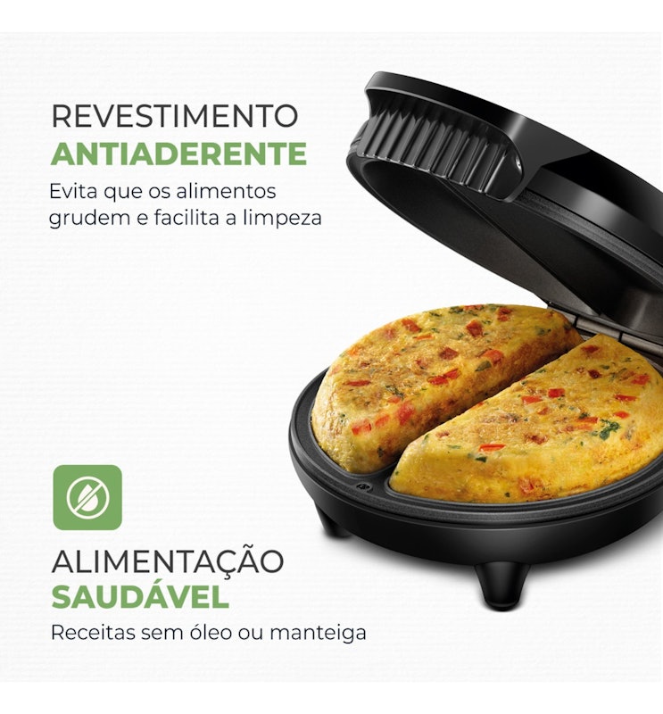 Omeleteira Elétrica Pratic Omelet II 2