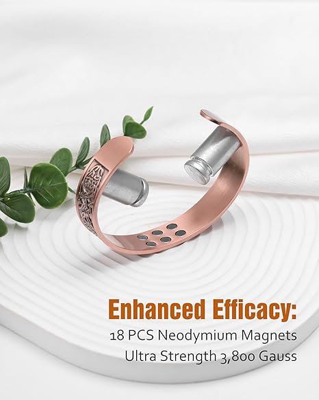 Pulseira Magnética de Cobre para Homens 3