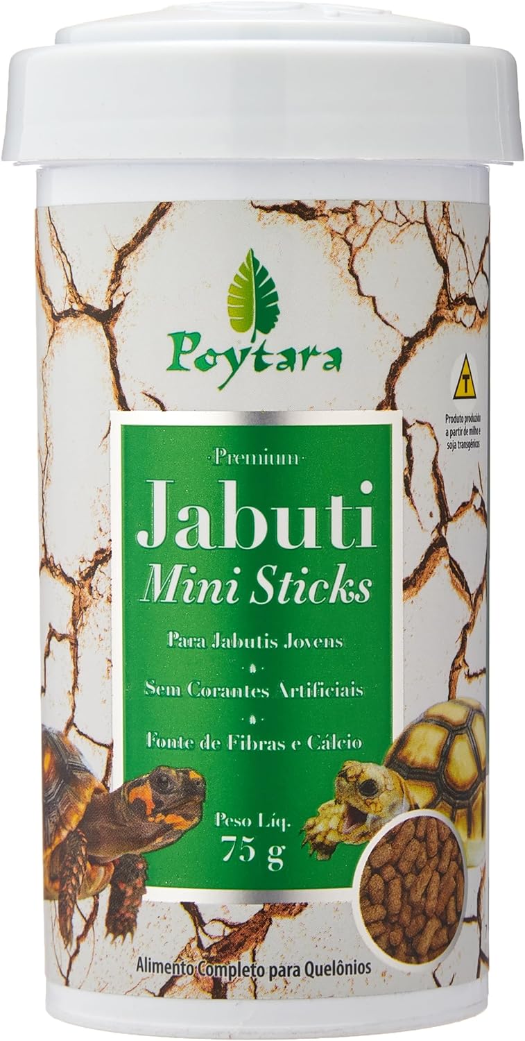 Ração Poytara Jabuti Mini Sticks 1