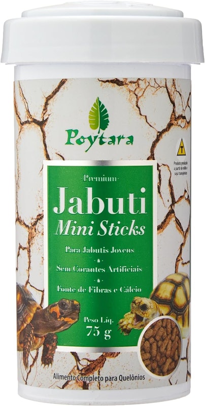 Ração Poytara Jabuti Mini Sticks 1