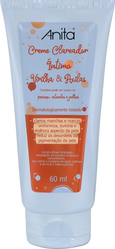 Creme Clareador de Axilas e Virilhas Anita 1