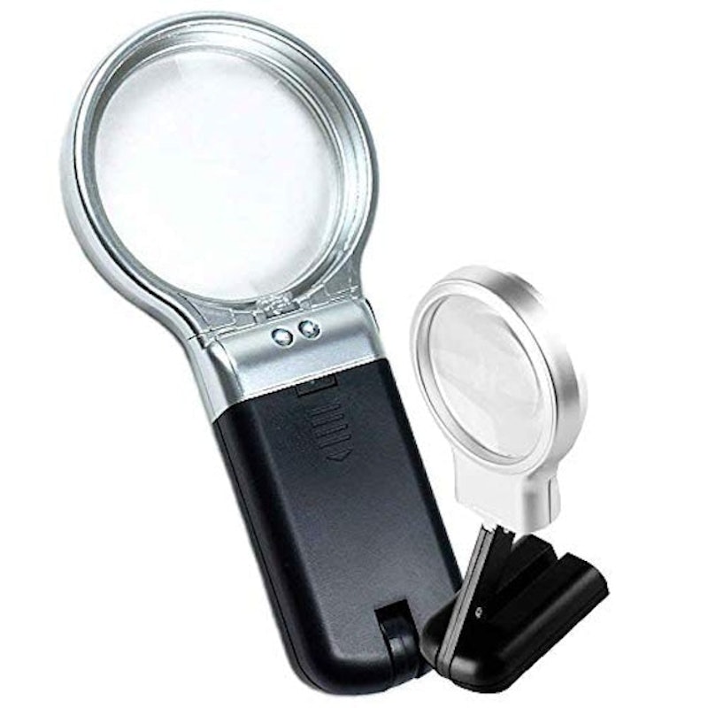 Lupa de Mão com Luz Dobrável 3x1 CBRN01492 1