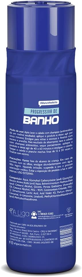 Progressiva de Banho A Liga Cosméticos 2
