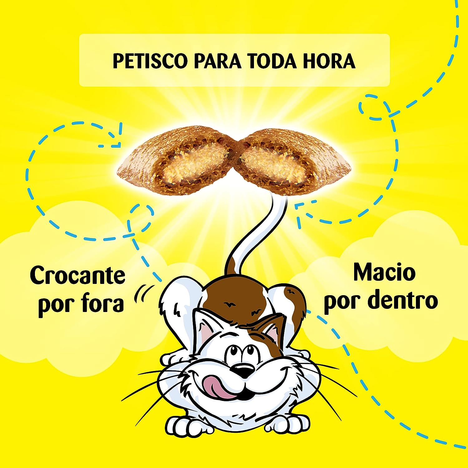 Petisco para Gatos Dreamies 4
