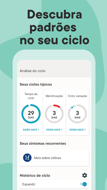Clue: Calendário Menstrual, Ovulação e Gravidez 5