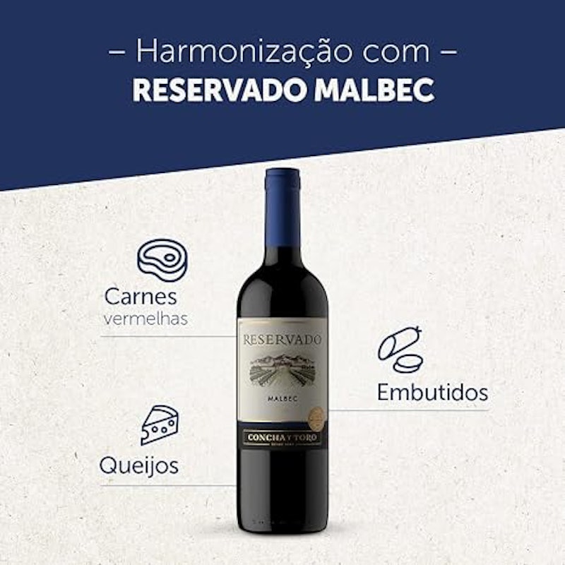Vinho Chileno Reservado Malbec 3