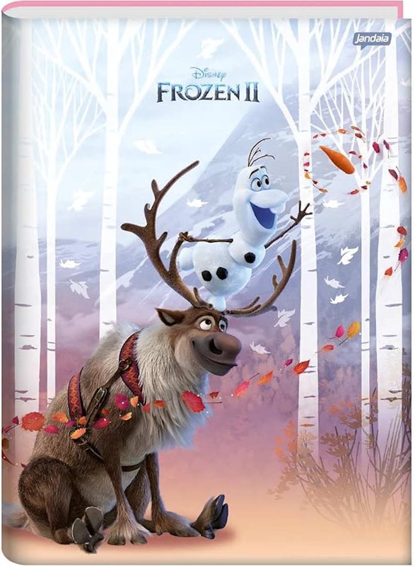 Caderno Brochura Capa Dura Frozen - Pacote com 5 3