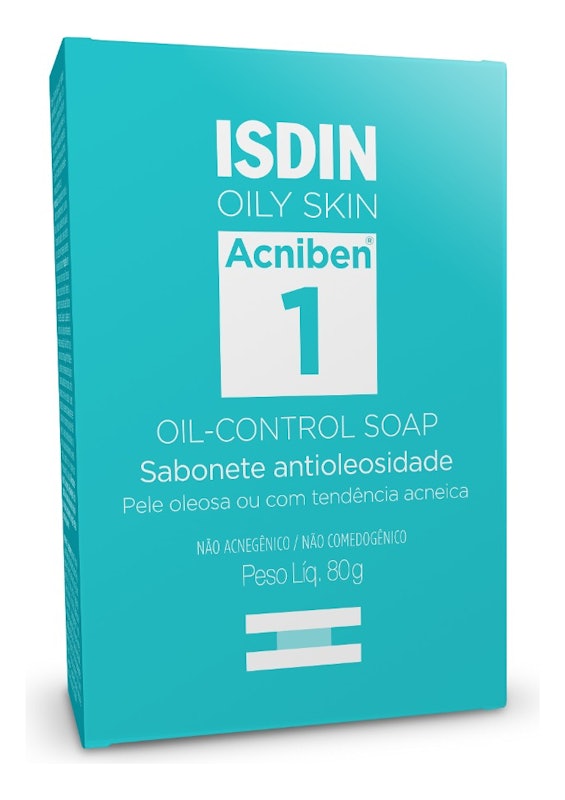 ISDIN Oily Skin Acniben Oil-Control Soap 1