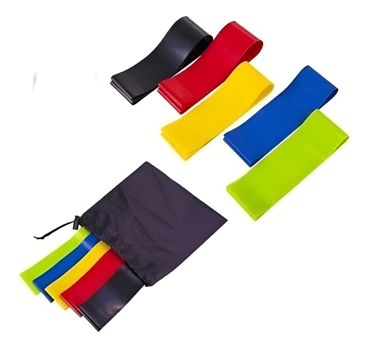Kit 5 Serenily Resistance Bands 2
