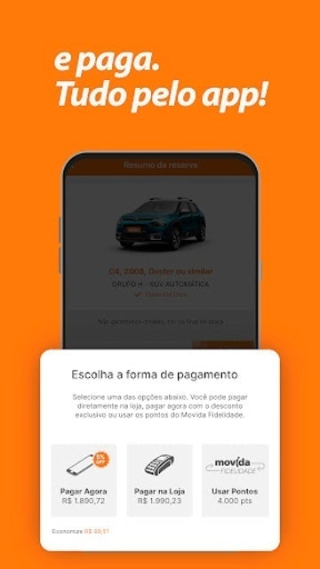 Movida Aluguel de Carros 4