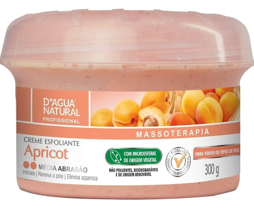 Creme Esfoliante Apricot Média Abrasão  5