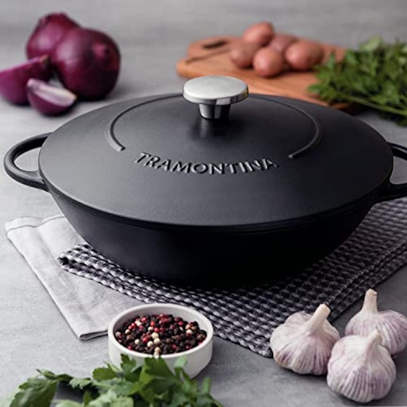 Panela Wok Tramontina Trento em Ferro Esmaltado 3