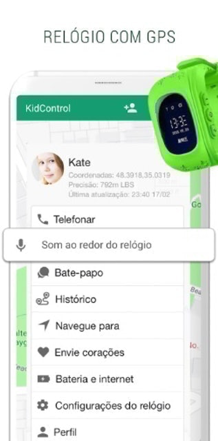 GPS Rastreador de Família KidsControl  5